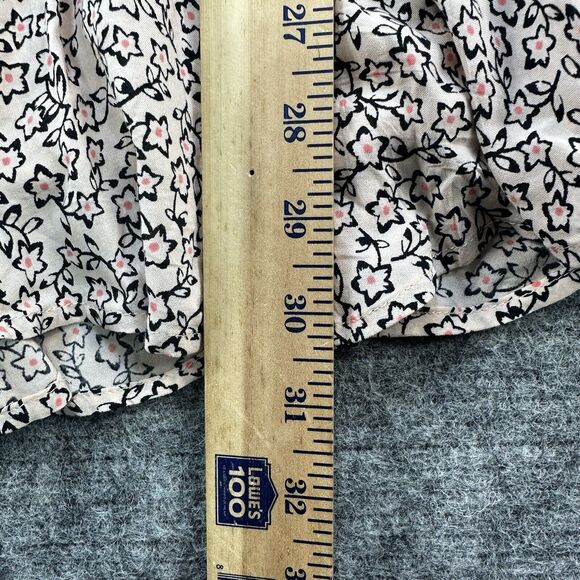 ARITZIA Talula Dress Women 4 Pink Floral Mini Swing Adjustable Straps Skater - Picture 14 of 15